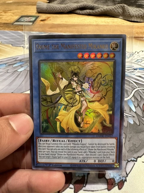 Yugioh Ohime the Manifested Mikanko AMDE-EN027