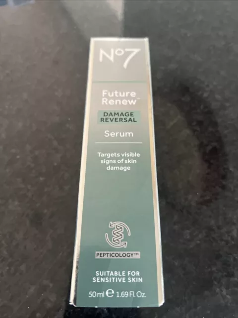 No7 Future Renew Serum damage reversal 50ml (Brand New)