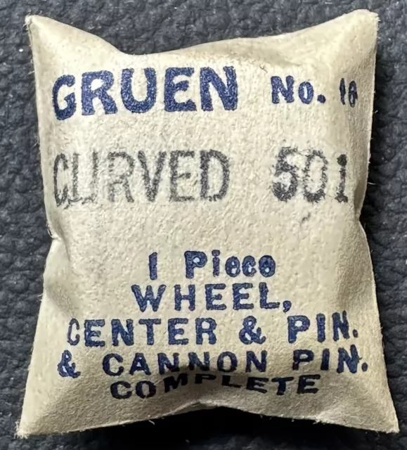 Genuine GRUEN EB200 CA501 CENTER WHEEL AND PINION WATCH REPAIR PART NOS WP6