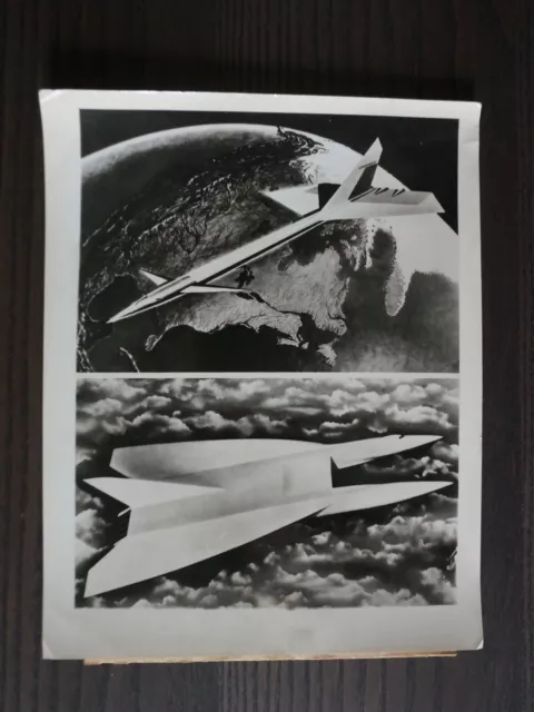 Photo Prototypes  Anglo/Americains Avions Supersonic 1959 - Photo De Presse