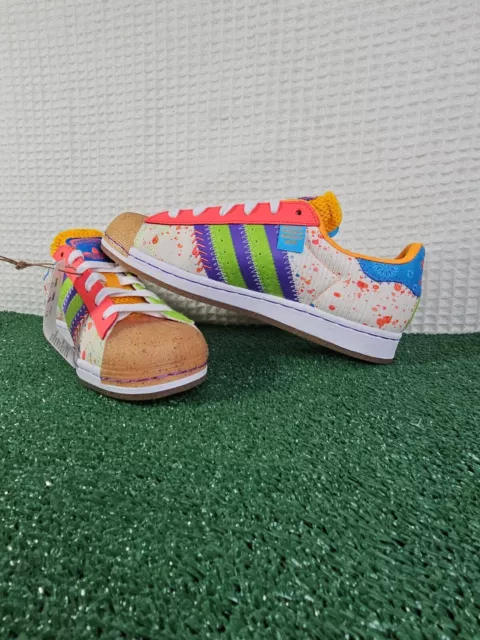 Adidas Superstar W G20 CM 201 x S.E.E.D Paint Splattered GX2235 Women’s Size 7