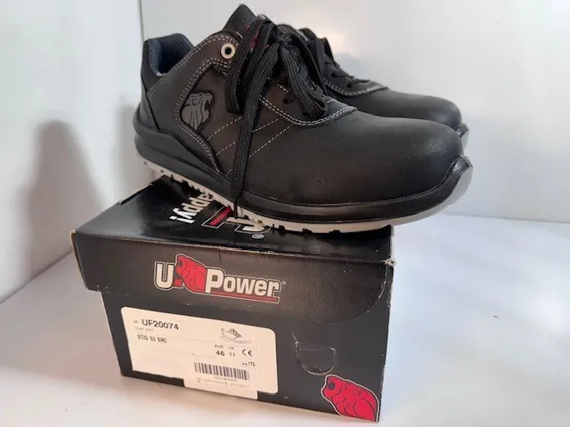 MENS WORK UPOWER SAFETY SHOES TRAINERS U-POWER STRONG S3 SRC 