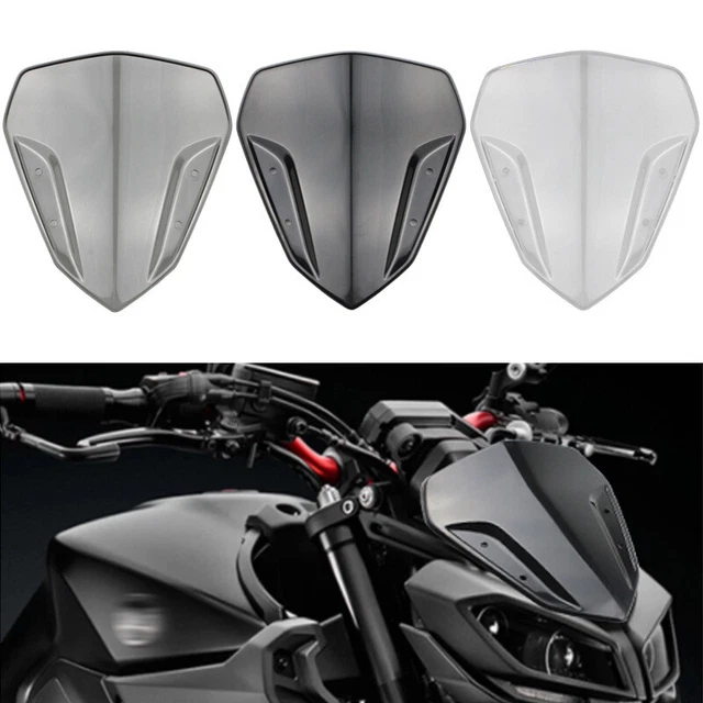 Universal Motorcycle Headlight Fairing Windshield Windscreen Protect Cover 1PC
