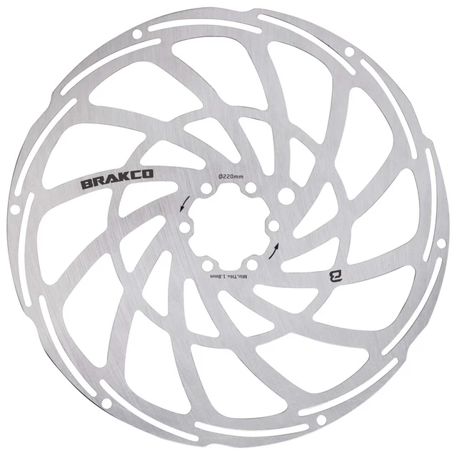 Hope hod203fo freno a disco flottante 6 fori 203mm arancione Freno a