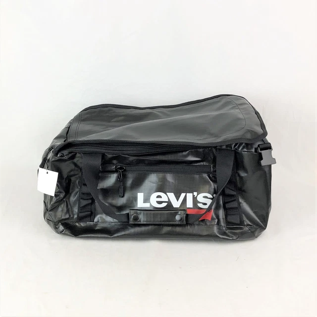 Levi's Weekender Shoulder Carry On Bag Duffel To Backpack For Travel In Black