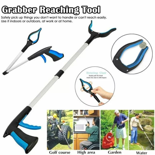 "Strumenti grabber resistenti impugnatura a mano Reach Trash Reacher 32"