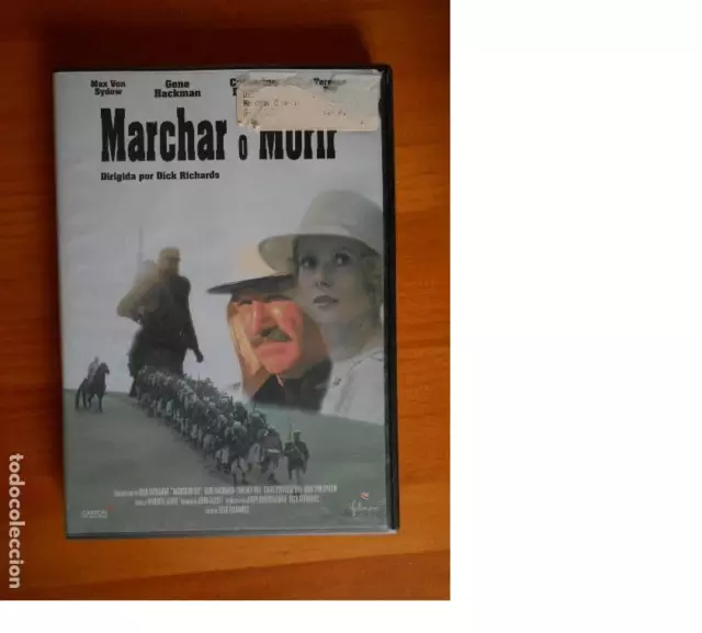 Dvd Marchar O Morir - Max Von Sydow - Gene Hackman (X4)