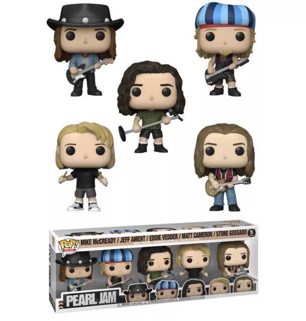 Pearl Jam Pop! Vinyl Figure 5-Pack OE