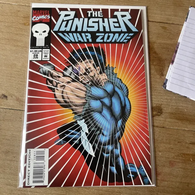 THE PUNISHER WAR ZONE VOL 1 #28 JUN 1994 VF - bag and board not included