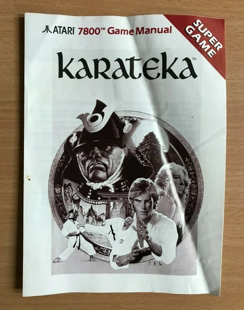ATARI 7800 - KARATEKA - Instruction Manual
