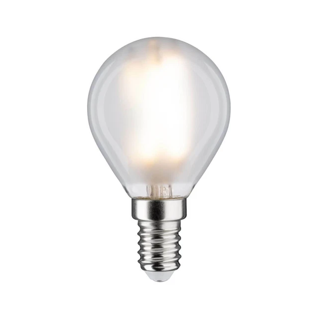 Paulmann LED Tropfen 5W = 40W, 470 lm, E14, Weiß matt, Neutralweiß (4000 K)