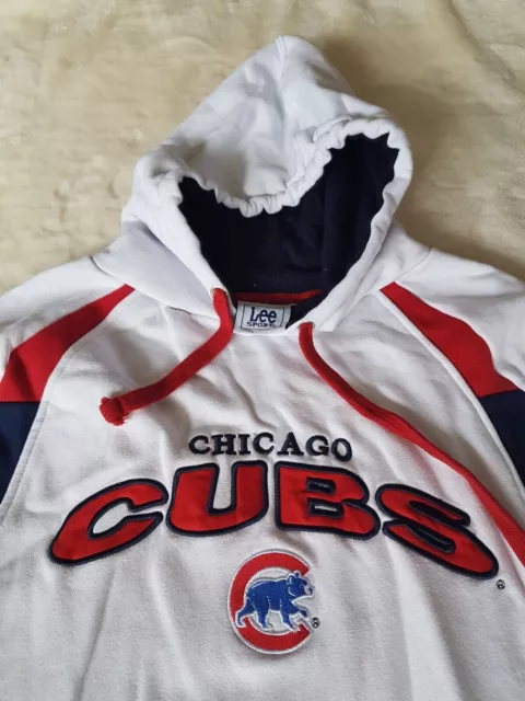 Chicago Cubs Hoodie Blau Weiss Gr. L