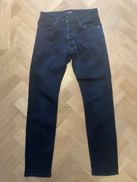 NEUW IGGY SKINNY Jeans Mens W34/L32 Stretchy Dark Blue Slightly Faded  Buttons £29.88 - PicClick UK