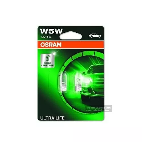 OSRAM 2825ULT-02B Glühlampe 12V 5W W2,1x9,5d W5W