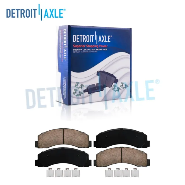 Front Ceramic Brake Pads for 2010 - 2020 Ford F-150 Expedition Lincoln Navigator