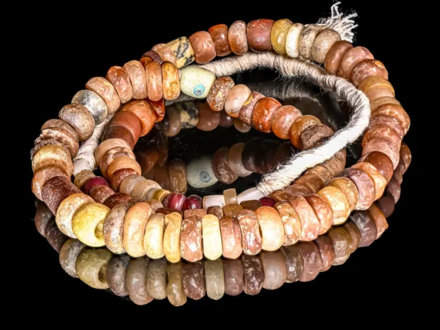 Ancient excavated mixed strand of agate, and other ancient stone VB_302Z(H-K)