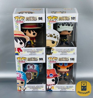 Funko Pop One Piece Monkey Luffy Trafalgar Law Chopper D Ace Sdcc Eur 419 00 Picclick It