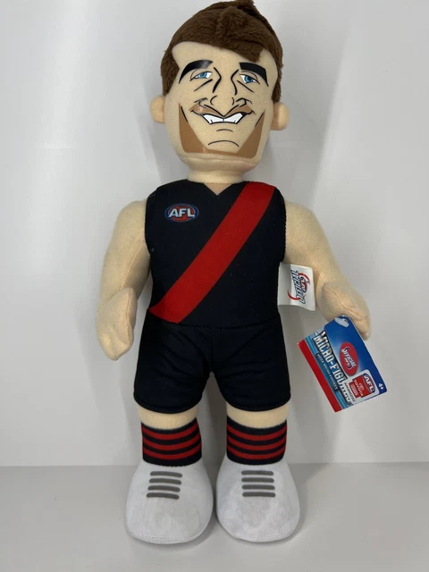 AFL MEGA MICRO-FIGURES Essendon FC Bombers Jobe Watson Plush Toy ...