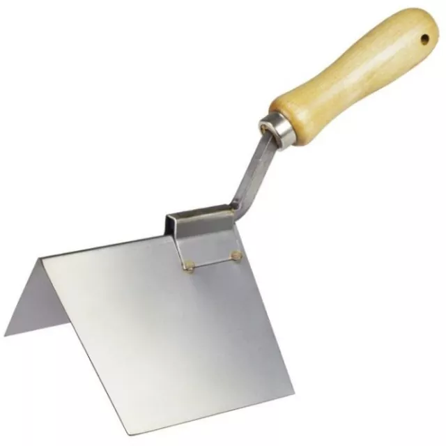 Kraft Tool Drywall Outside Corner Trowel Stainless Steel Made in the USA