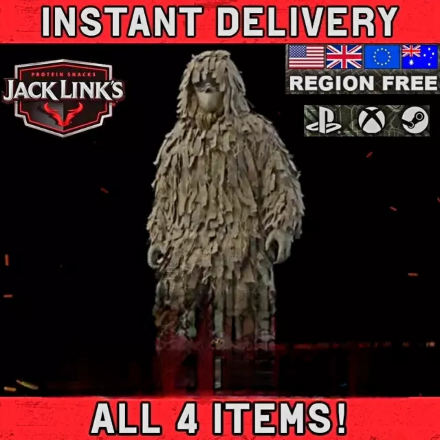 Call of Duty Modern Warfare 2 3 III Jack Links ALL ITEMS + 2XP MW3 MWIII Global