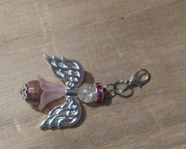 Schutzengel - Schlüsselanhänger Glücksbringer Mitbringsel Handarbeit