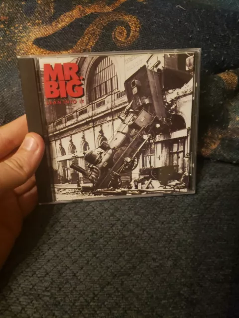 Mr. Big Lean Into It CD 1991 Atlantic Records Paul Gilbert Billy Sheehan
