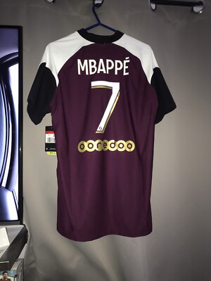 Jordan K Mbappe Psg Paris Saint Germain Champions League Away Jersey 18 19 145 77 Picclick Uk