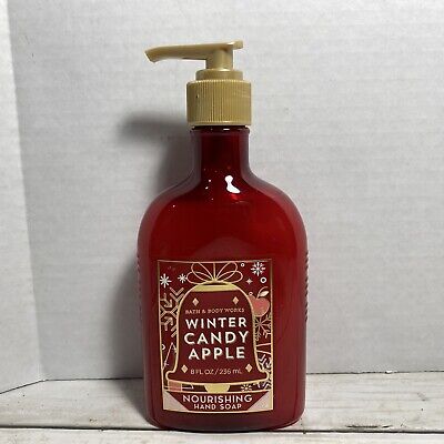 Jabón de manos nutritivo Winter Candy Apple Bath & Body Works 8 oz