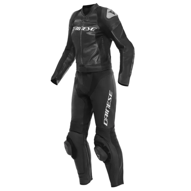 Dainese Mirage 2tlg. Mototradlederkombi Donna (Nero/Bianco) TG: 36 (42