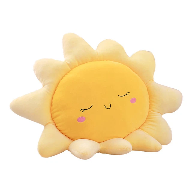 Almohada de sol cojín refuerzo de sol niños almohada de felpa juguete alfombra niña niño