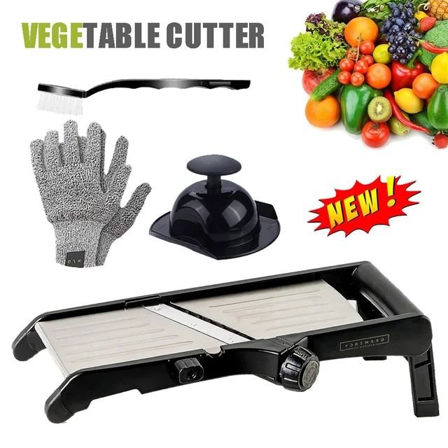 VEGETABLE SLICER SHREDDER Grater Cutter Manual Fruit Carrot Potato
