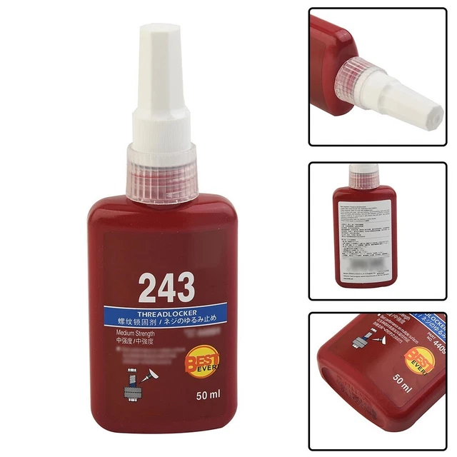 Sigillante Per Filetti Mannol 9926 Fix - Adesivo Ad Alta Resistenza, 50 Ml, Per Viti E Bulloni
