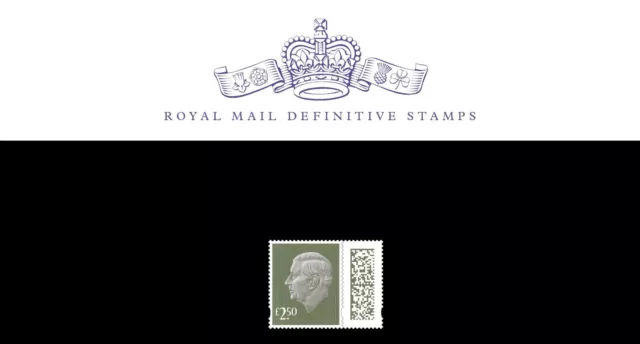 GB 2024 2023 MINT/FDC KING'S STAMPS & TARIFF PACKs 121 122 123 124 & 125