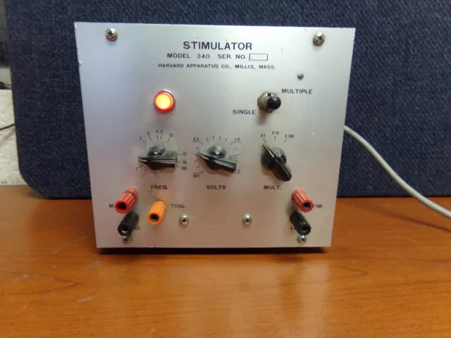 Vintage Harvard Apparatus Stimulator Model 340