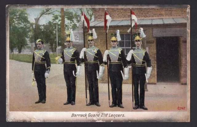 1909 Gebrauchte Col Pc - Barack Guard 21. St Lanzetten