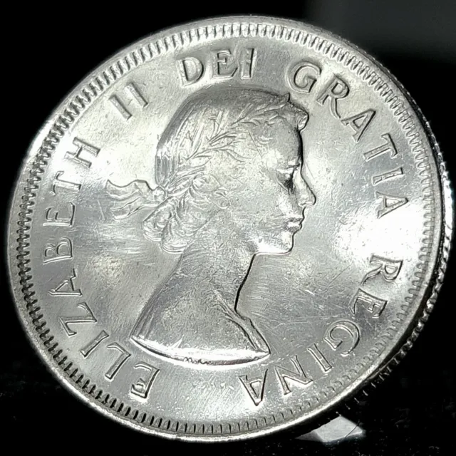 *Beautiful* 80% Silver Authentic Canada Quarter .800 Fine Silver Canadian Coin 3