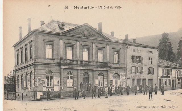 CPA 55 MONTMEDY l'Hotel de Ville