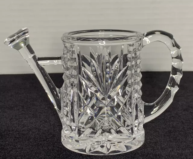 Princess House Crystal Watering Can Figurine 3" Height