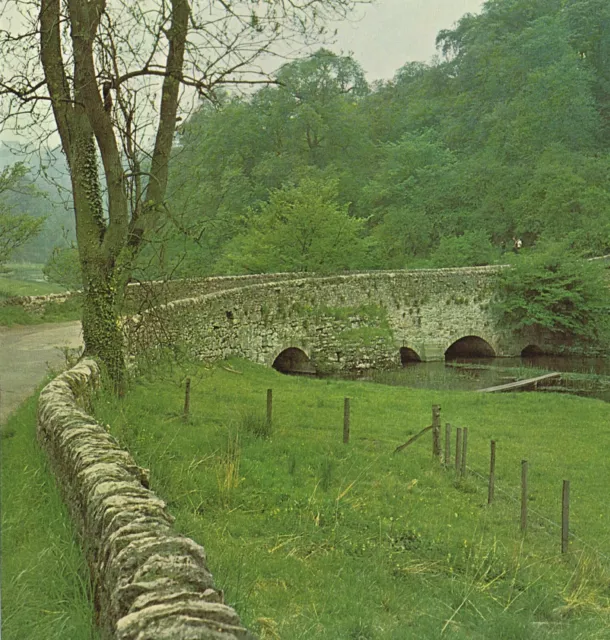 Lathkill Dale Derbyshire Peak District Vintage Picture Old Print 1974 CBOTPD#51 2