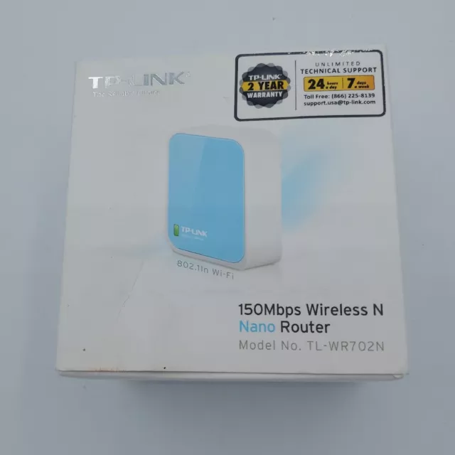 TP-Link TL-WR702N 150 Mbps 1-Port 10/100 Wireless N Router