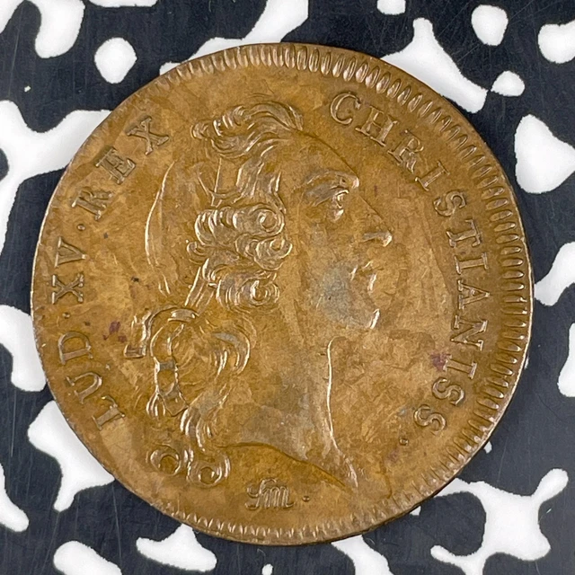 Jeton Louis XV – États D'Artois 1715-1774 – Lille – Laiton 9,39g – VF – H3901