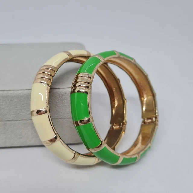 Solid 925 Silver Handmade Wedding Gift 2 Pcs Bangle Jewelry