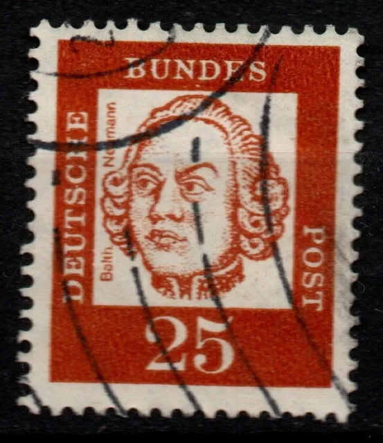 BRD 1961, Michel 353y - Bedeutende Deutsche, 25 Pfg.., gestempelt