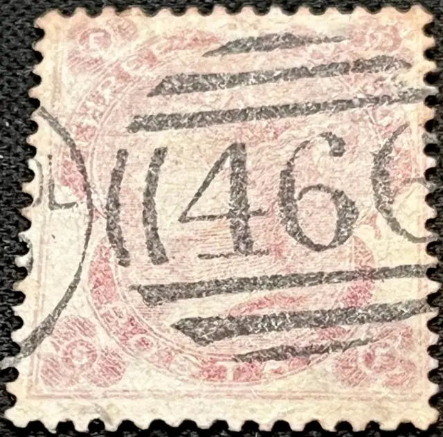 Gb Qv Postage Stamp Sg77 3D Three Pence 1862-4 Fine Used