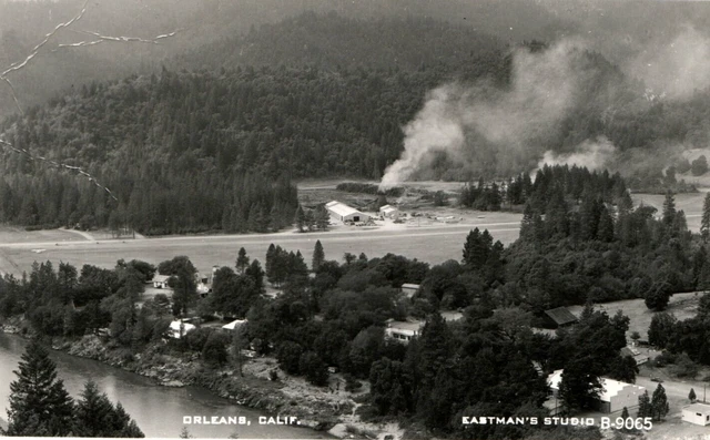 1959 RPPC ORLEANS, CA CALIFORNIA BIRD'S EYE VIEW EASTMAN PHOTO Postcard P37
