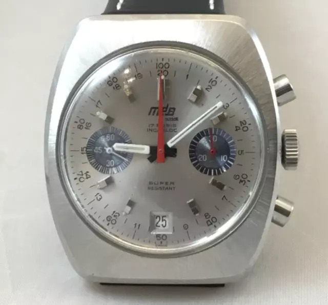 VINTAGE CHRONOGRAPH SUISSE MDB Valjoux 7732 EUR 261 00 PicClick IT