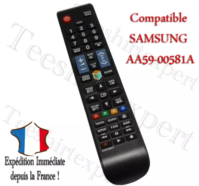 Télécommande universelle Samsung AA59-00602A pour toutes les TV SMART LED  LCD