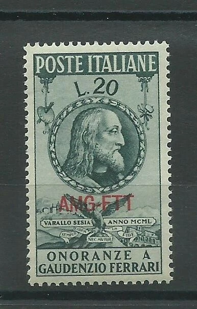1950 Trieste A Amg-Ftt IN Honor A Gaudenzio Ferrari 1 Value New MNH MF23229