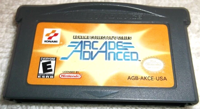 Konami Collectors Series Advance Arcade ( Nintendo Game Boy Advance, 2002 ) Nice