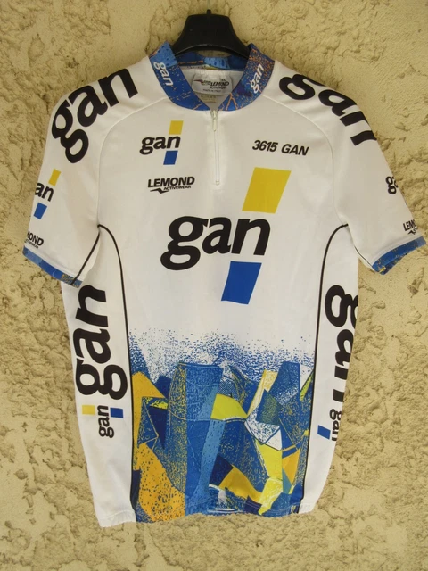 Maillot Cycliste Buckler 1991 Vintage L - Decca Colnago - Polyester